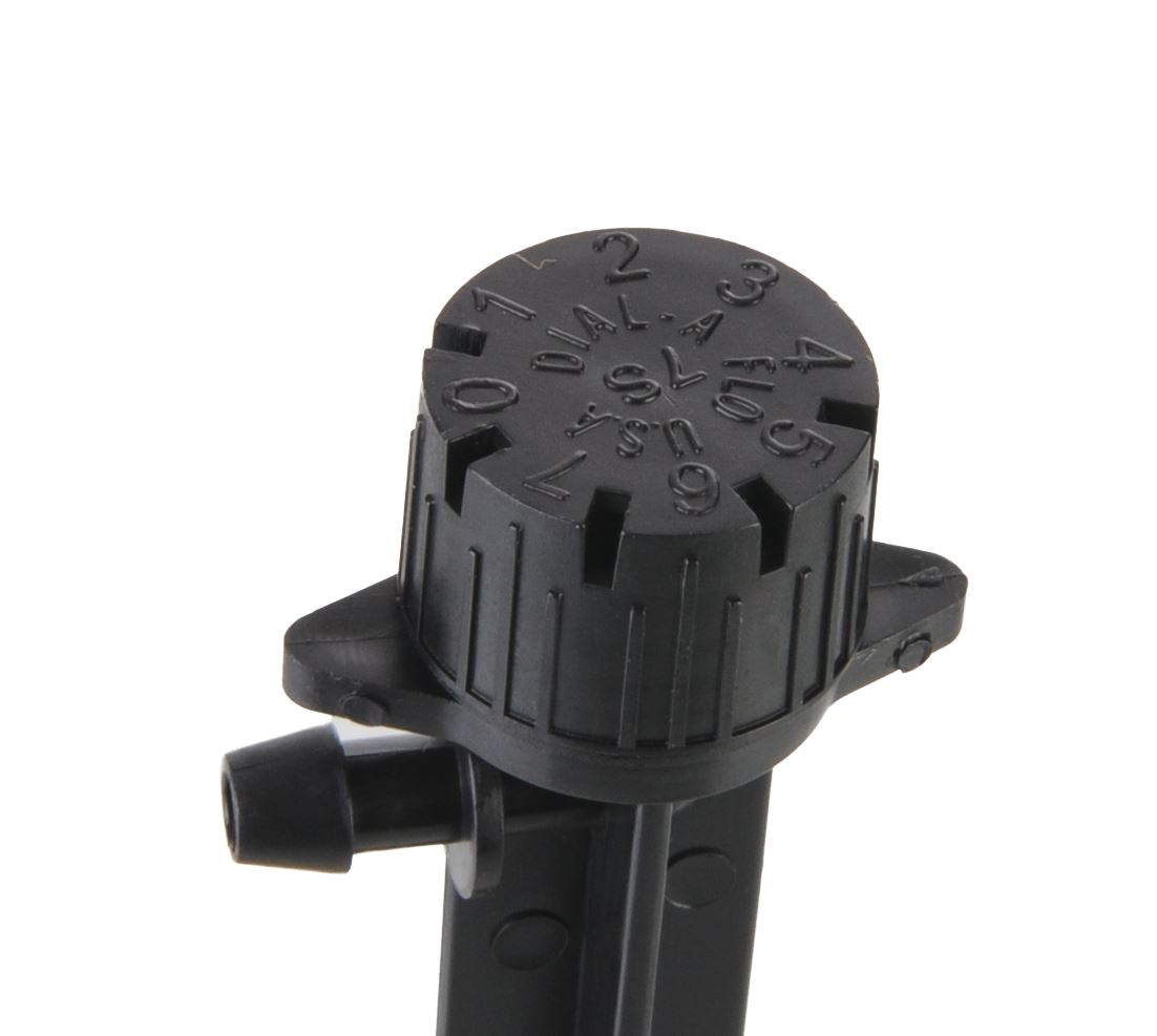 W8006410172_5_strahl_180_kopf MULTI-S Strahl-Emitter mit Erdspieß, einstellbar