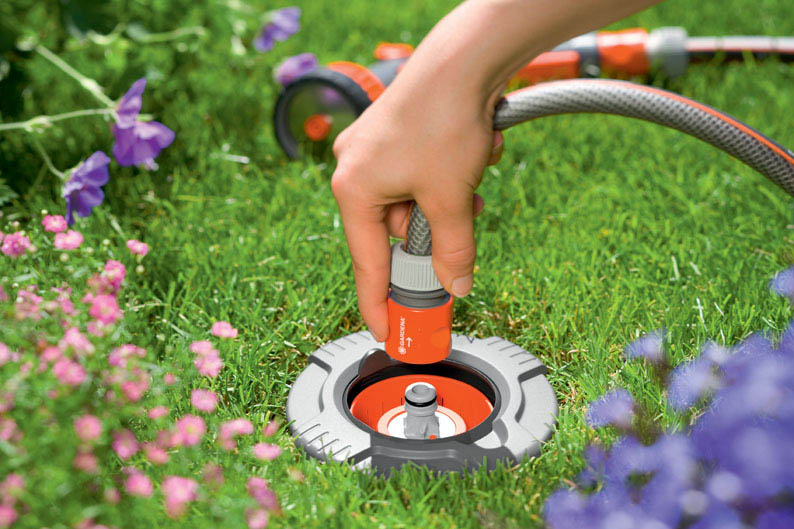 4078500825009-PT01 GARDENA Sprinklersystem Wassersteckdose