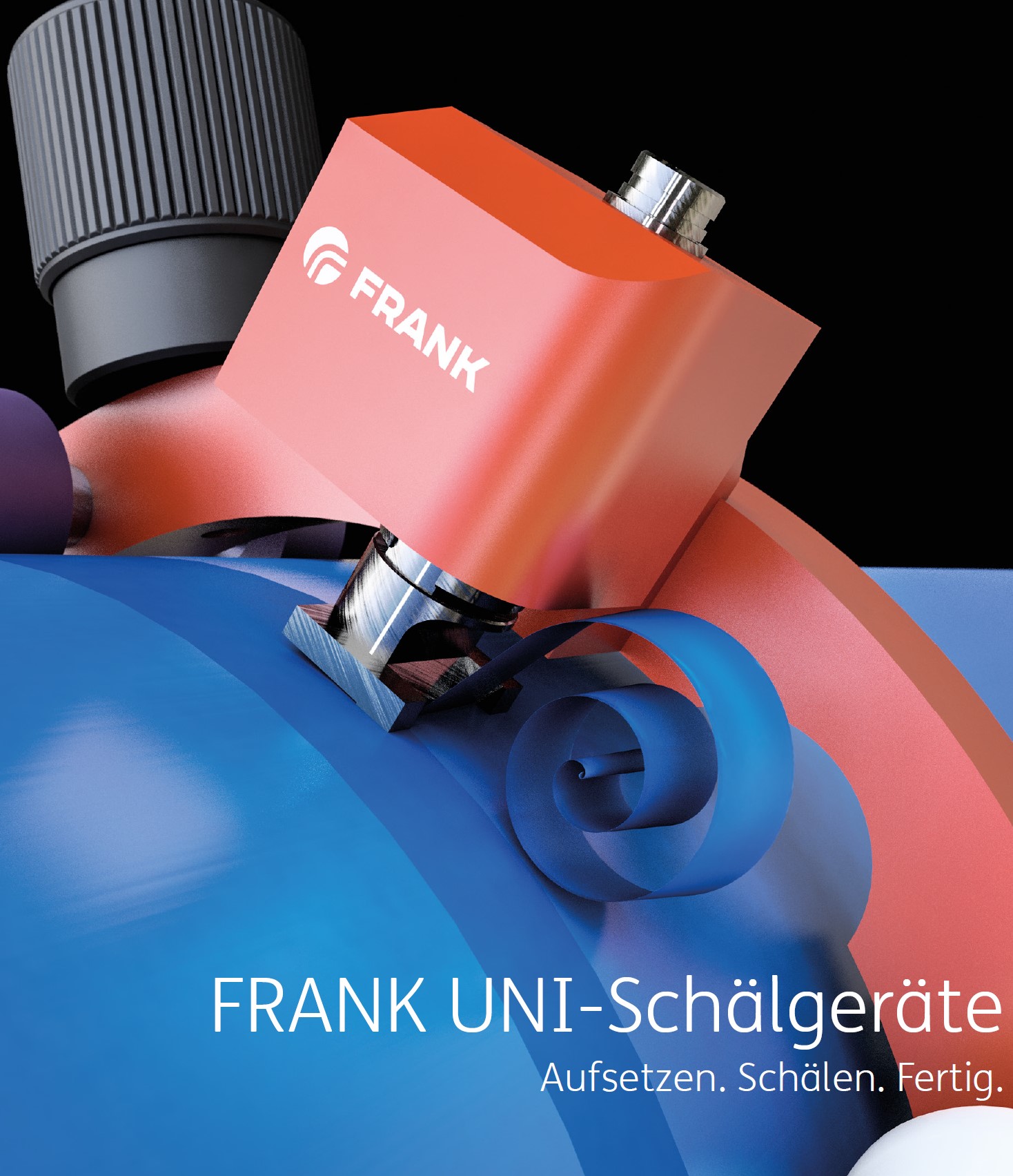 uni-schaelgeraet2 FRANK UNI-Schälgerät d 63 bis d 315