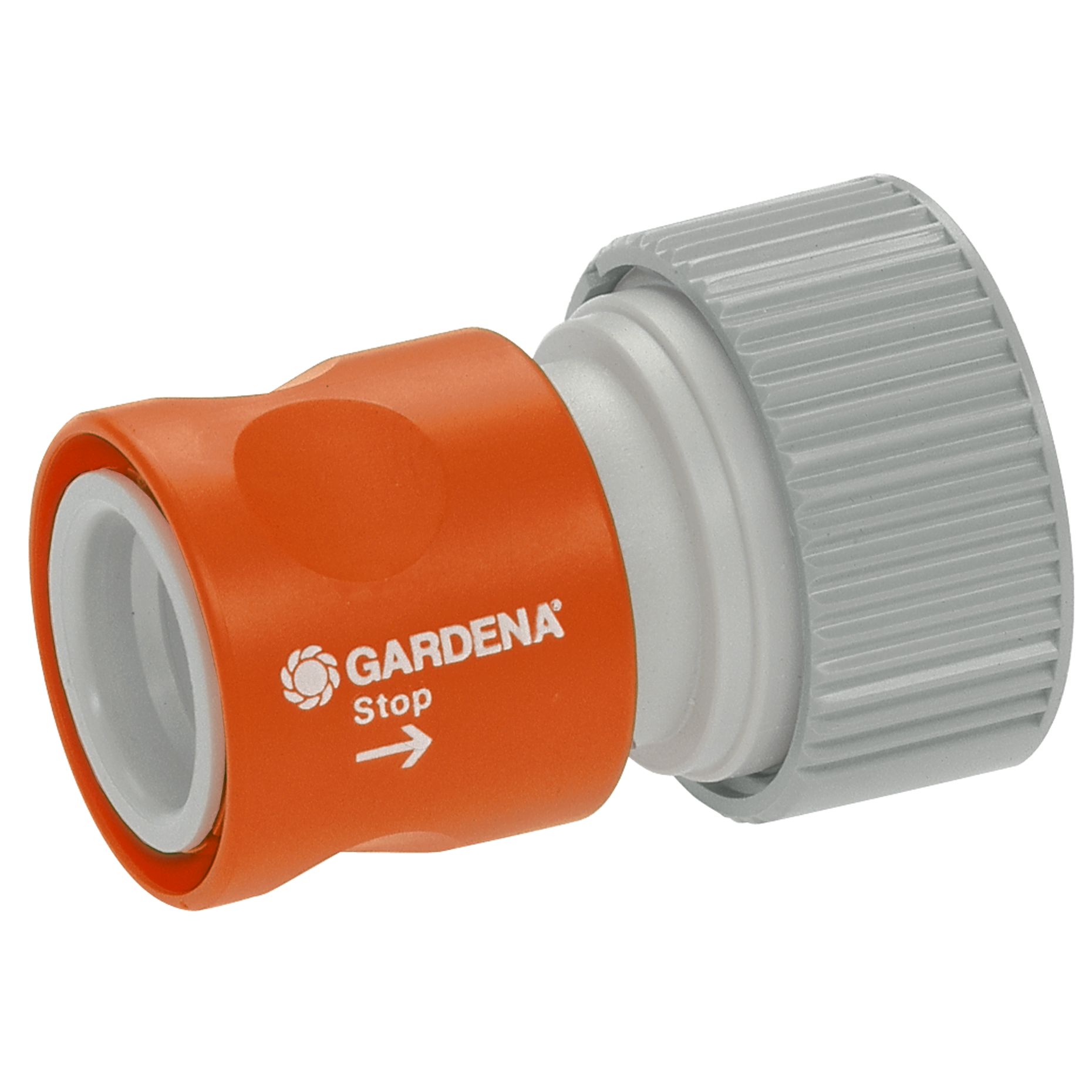 4078500281409 GARDENA Profi-System-Übergangsstück mit Wasserstop 19 mm (3/4")